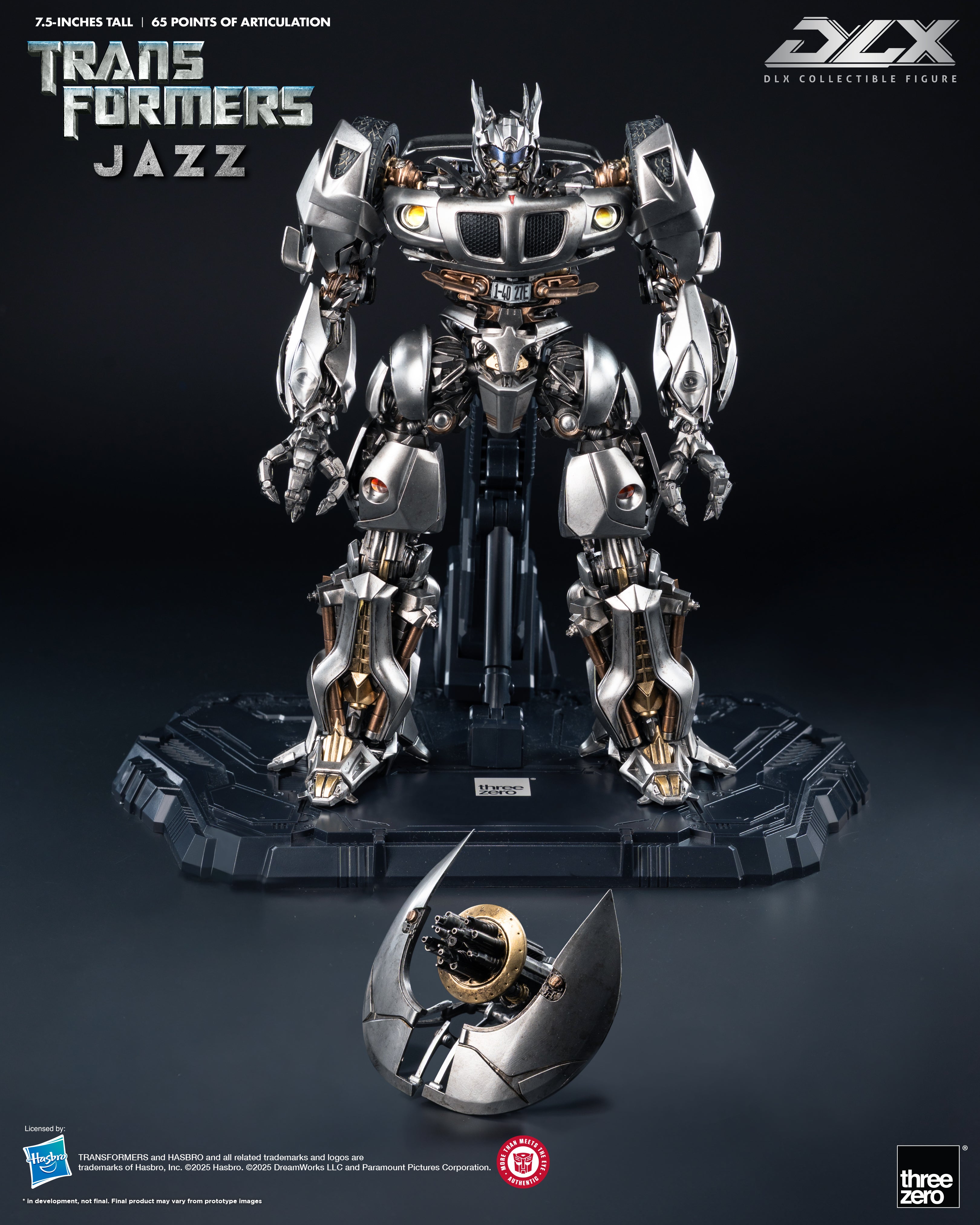 Threezero DLX トランスフォーマー transformer Threezero - Transformers - DLX Jazz – Ages Three and Up