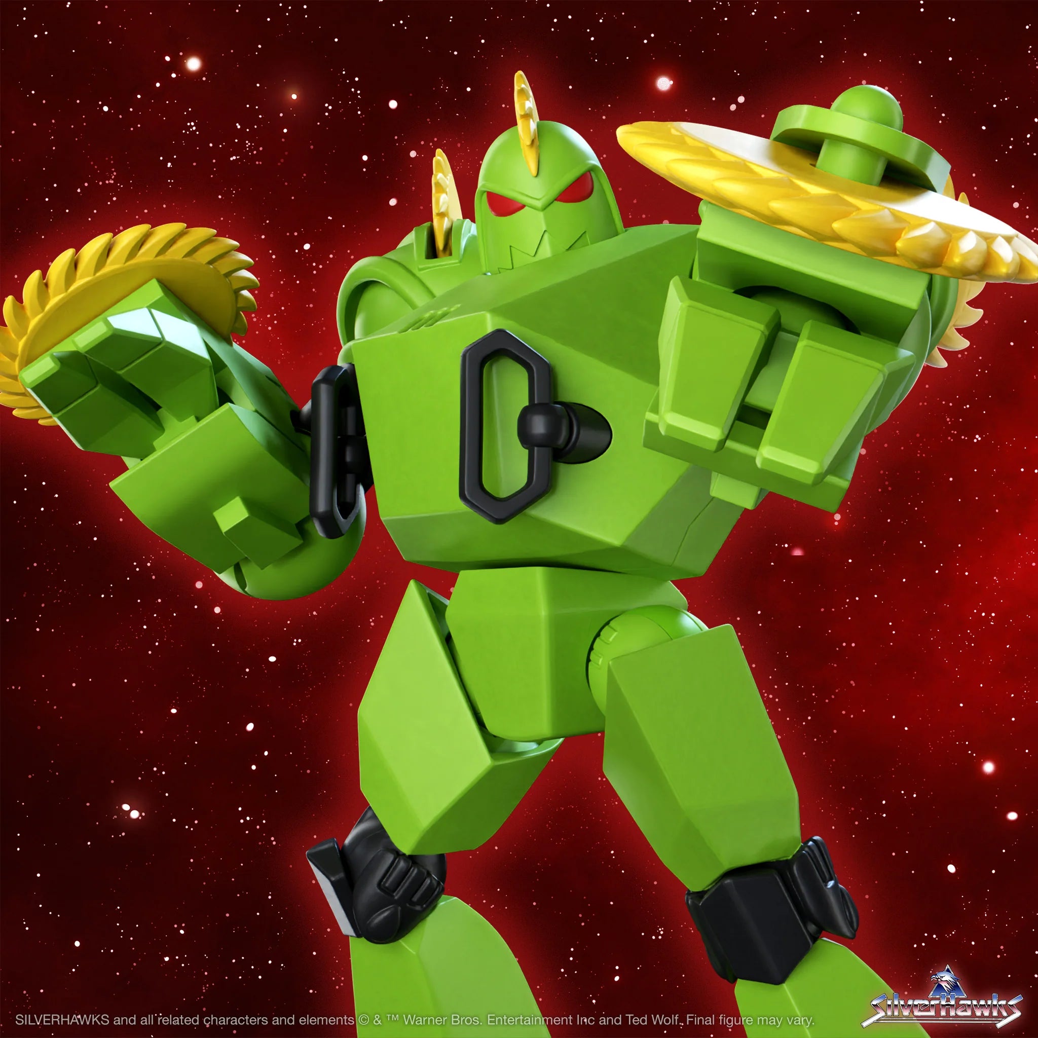 Super 7 - Silverhawks Ultimates - Buzz-Saw (Toy Version) – Ages