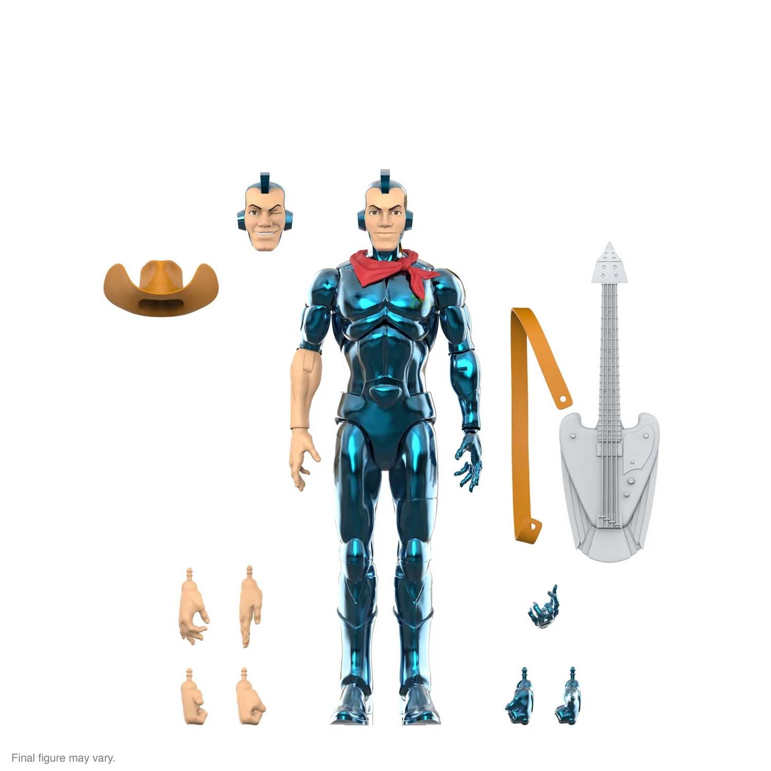 Super 7 - Silverhawks Ultimates - Bluegrass (Toy Version) – Ages