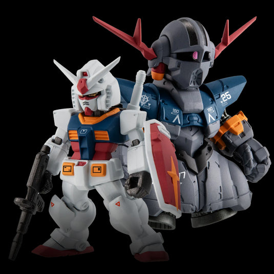 RX-78-2 and MSN-02 Zeong