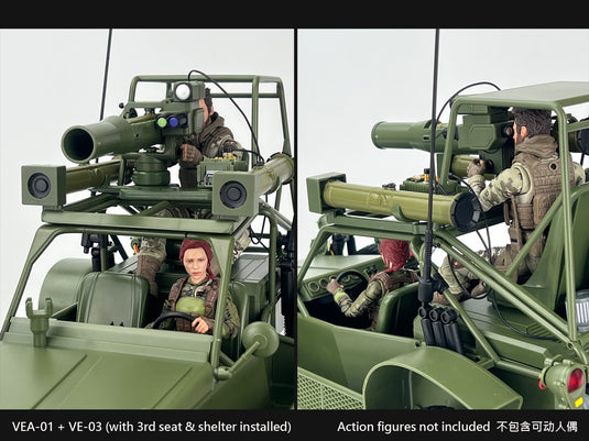 Fans Hobby - Vehicle Elite - VEA-01 Missile Launcher Set 1/12 Scale