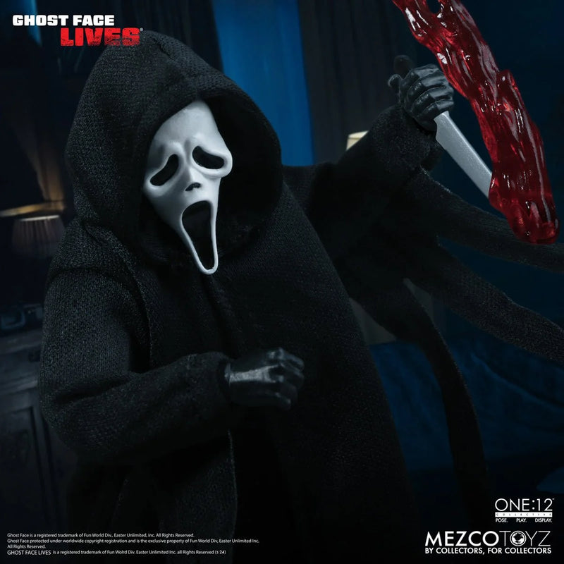 Load image into Gallery viewer, Mezco Toyz - One 12 Ghost Face Lives - Ghost Face

