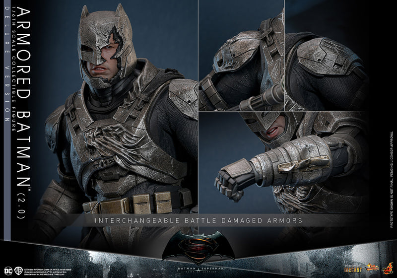 Load image into Gallery viewer, Hot Toys - Batman V Superman - Armored Batman 2.0 (Deluxe)
