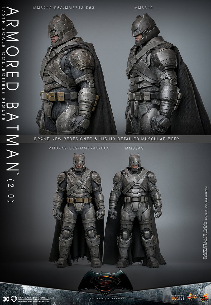 Load image into Gallery viewer, Hot Toys - Batman V Superman - Armored Batman 2.0
