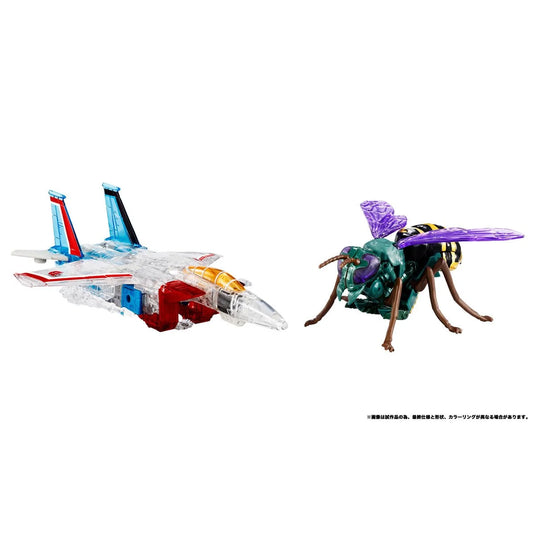 Takara - Transformers War for Cybertron: Starscream VS Waspinator Set (Premium Finish)
