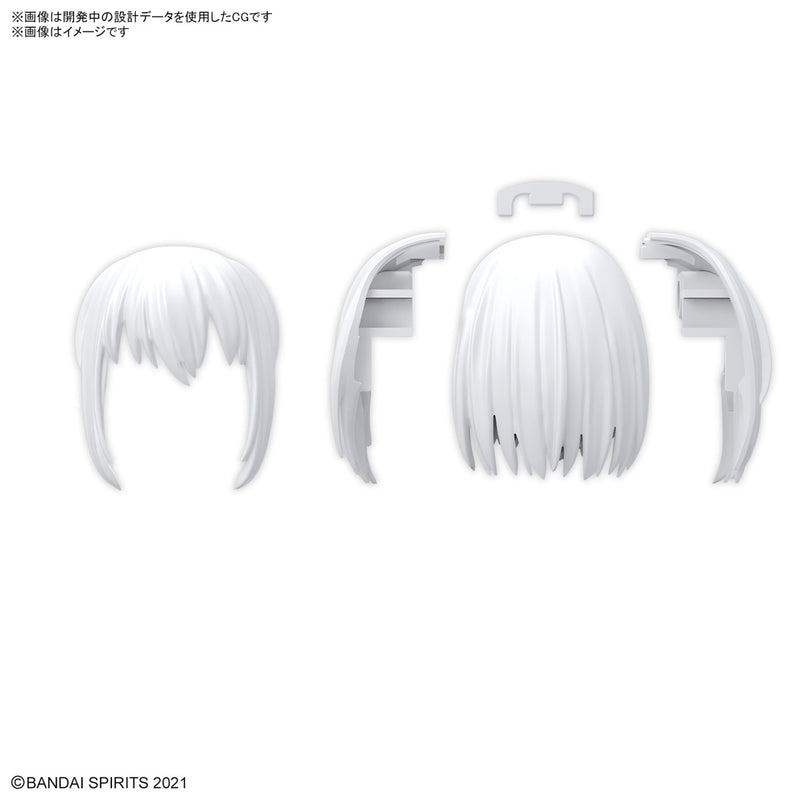 Load image into Gallery viewer, 30 Minutes Sisters - Option Hairstyle Parts Vol. 10: Medium Hair 3 (White 1)
