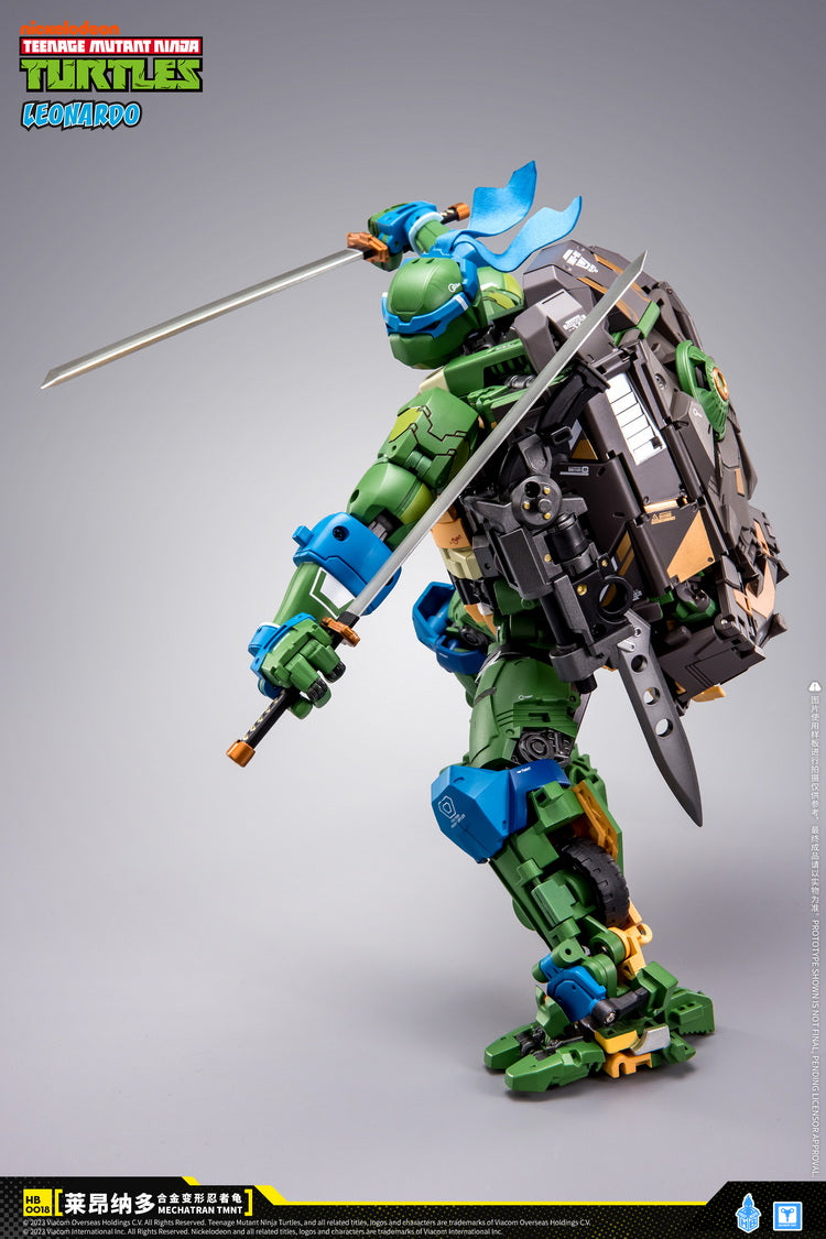 Load image into Gallery viewer, Heat Boys - Teenage Mutant Ninja Turtles MechaTran: HB0018 Leonardo

