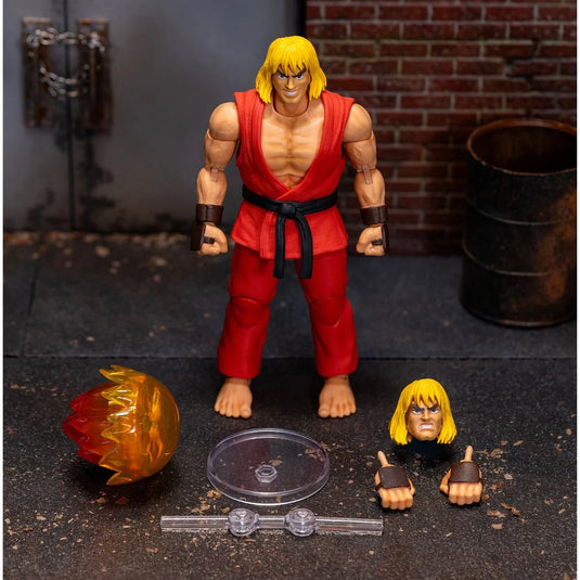 Jada Toys - Ultra Street Fighter II The Final Challengers - Ken 1/12 Scale