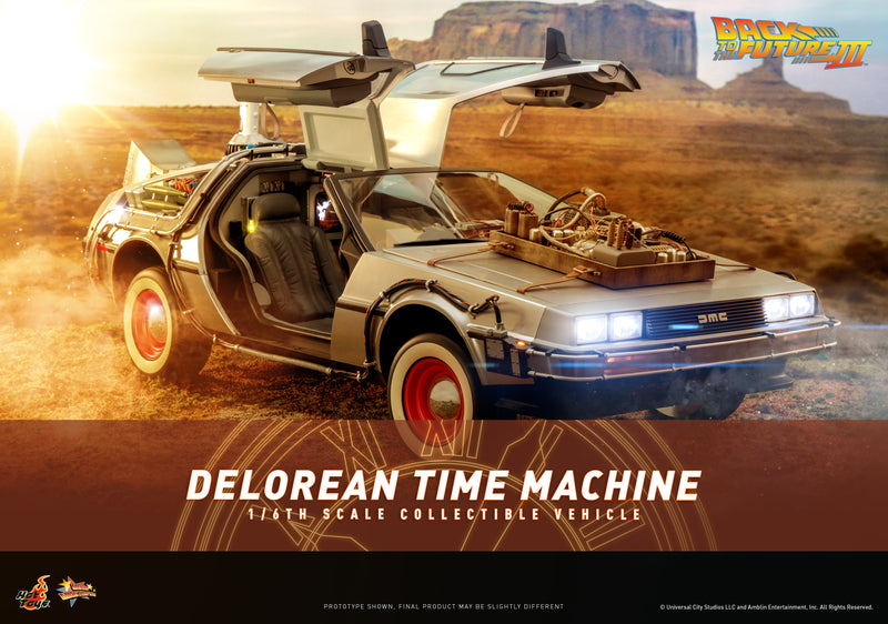 Load image into Gallery viewer, Hot Toys - Back to the Future III: DeLorean Time Machine 1/6 Scale
