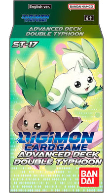 Bandai - Digimon Card Game: Double Typhoon Advanced Deck Set (ST-17)
