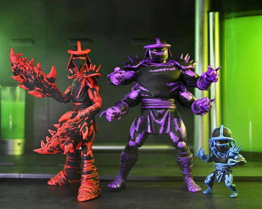 NECA - Teenage Mutant Ninja Turtles - Mirage Comics: Shredder Clone Box Set