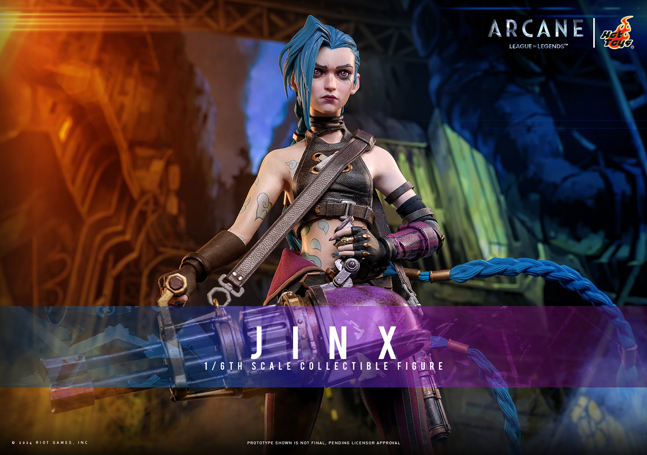 Hot Toys - League of Legends: Arcane - Jinx – Ages Three and Up