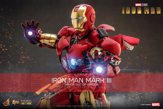 Hot Toys - Iron Man - Iron Man Mark III (Armor Suit Up Version)