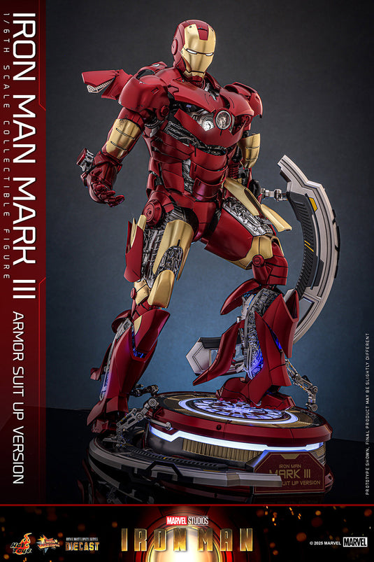 Hot Toys - Iron Man - Iron Man Mark III (Armor Suit Up Version)