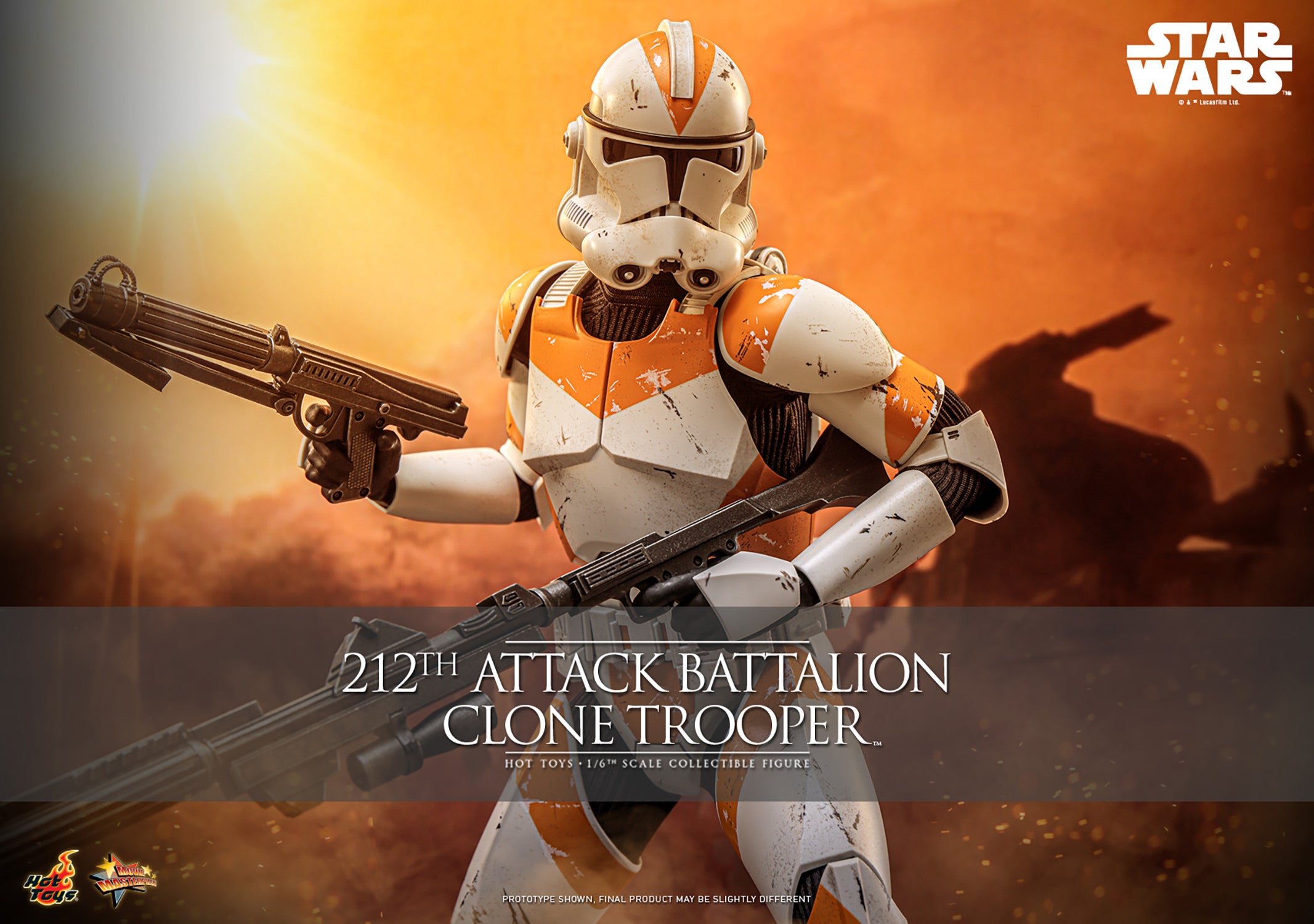 Hot Toys - Star Wars: Revenge of the Sith - 212th Attack Battalion