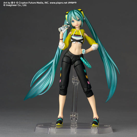Kaiyodo - Amazing Yamaguchi - Revoltech Fitness Boxing feat. Hatsune Miku NR093 - Hatsune Miku (Boxing Ver.)