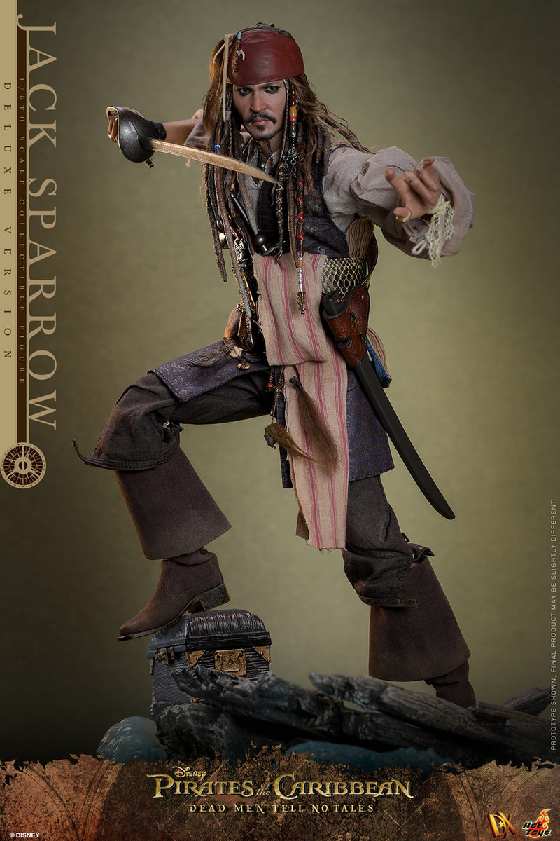 Load image into Gallery viewer, Hot Toys - Pirates of the Caribbean Dead Men Tell No Tales - Jack Sparrow (Deluxe Version)
