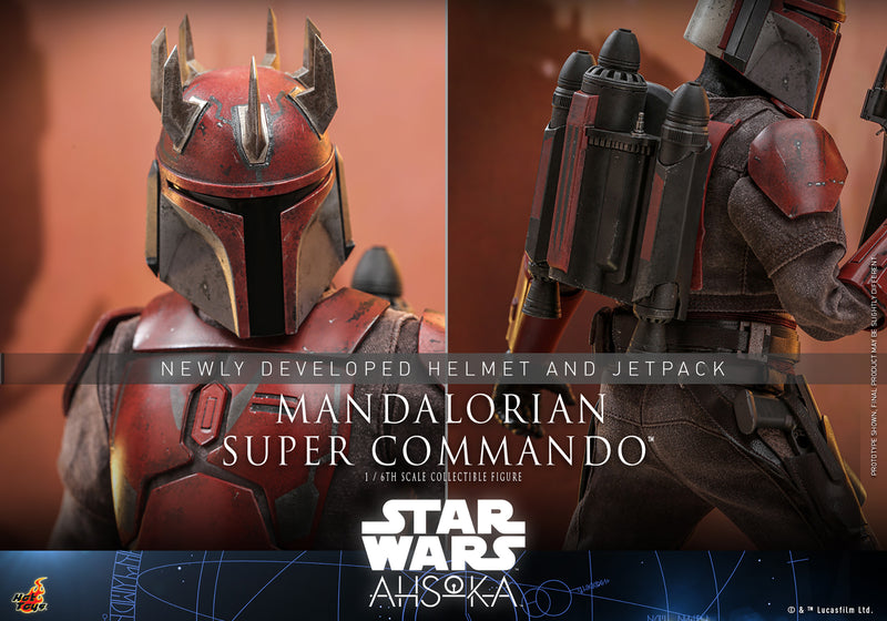 Load image into Gallery viewer, Hot Toys - Star Wars Ahsoka - Mandalorian Super Commando
