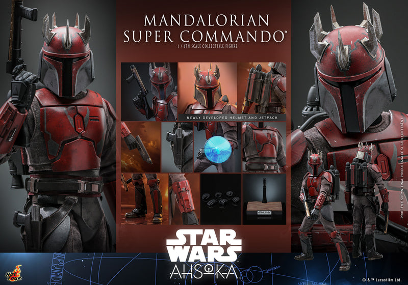 Load image into Gallery viewer, Hot Toys - Star Wars Ahsoka - Mandalorian Super Commando
