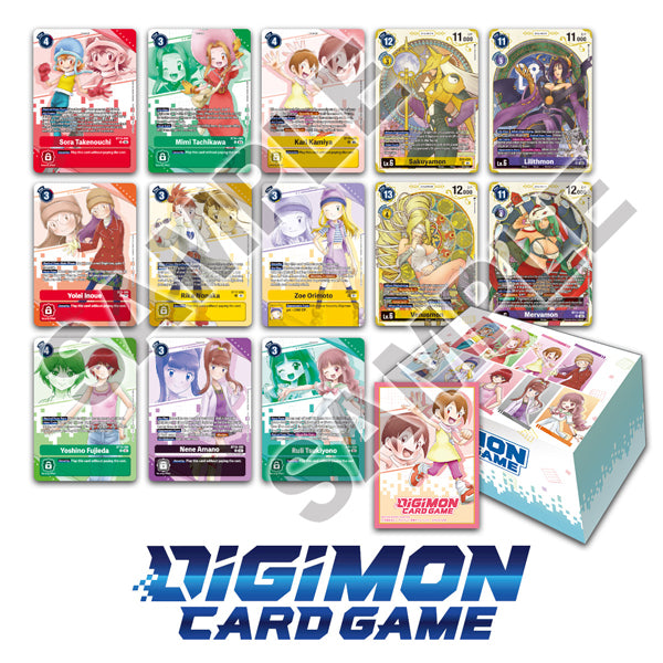 Bandai - Digimon Card Game - Premium Heroines Set (PB-18) – Ages