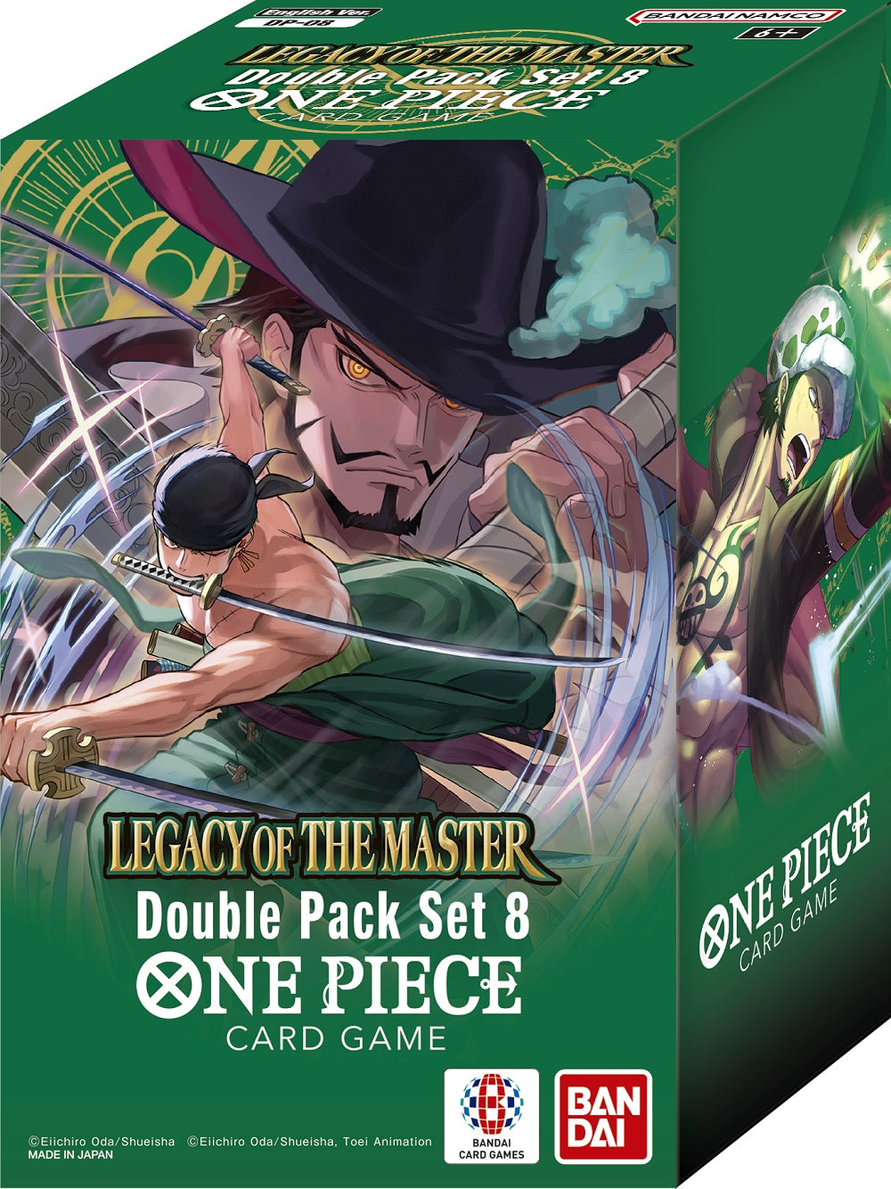 Bandai - One Piece Card Game - Double Pack Volume 8 – Ages Three
