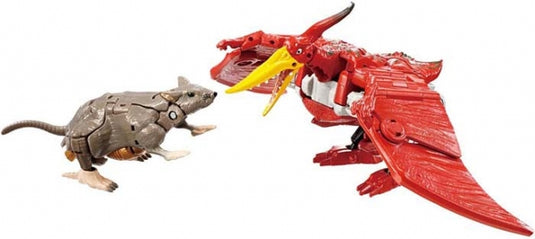 Takara - Transformers War for Cybertron: Rattrap VS Terrorsaur Set (Premium Finish)