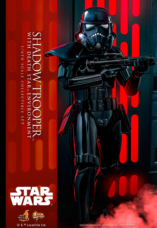 Hot Toys - Star Wars - Shadow Trooper with Death Star Environment