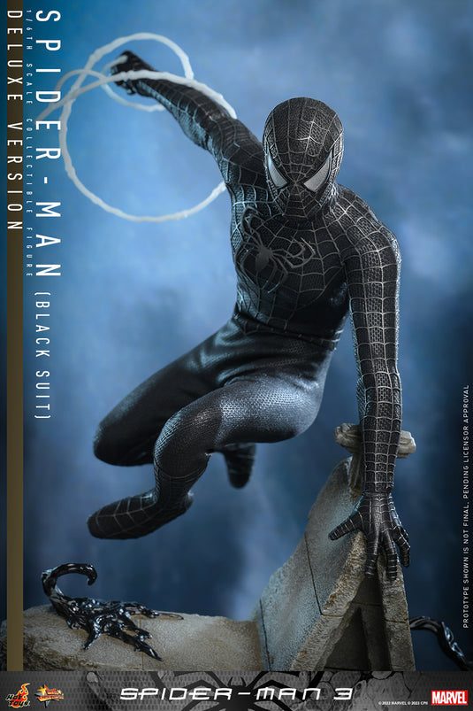 Hot Toys - Spider-Man 3: Spider-Man (Black Suit) (Deluxe Version)