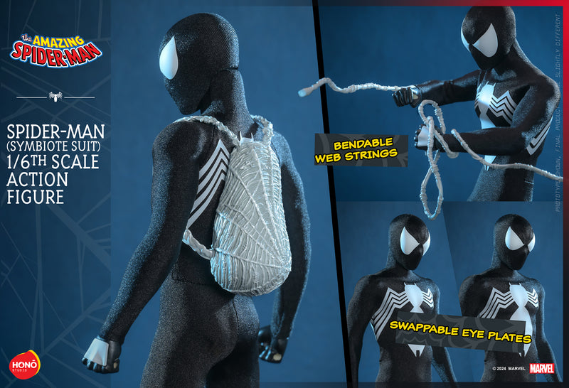 Load image into Gallery viewer, Honō Studio - Marvel Comic's Spider-Man - Spider-Man (Symbiote Suit)