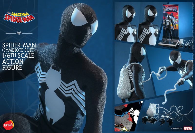 Load image into Gallery viewer, Honō Studio - Marvel Comic's Spider-Man - Spider-Man (Symbiote Suit)