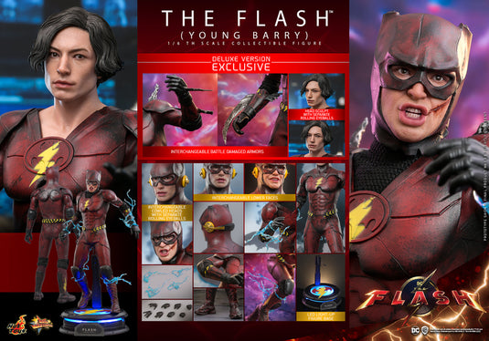 Hot Toys - The Flash (2023) - The Flash (Young Barry) (Deluxe)