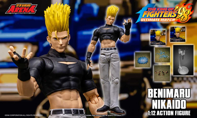 Load image into Gallery viewer, Storm Collectibles - Storm Arena: King of Fighters '98 Ultimate Match - Benimaru Nikaido 1/12 Scale