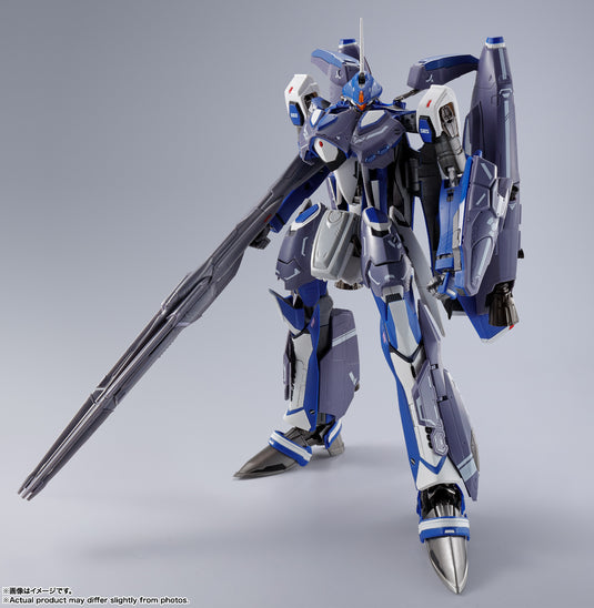 Bandai - Macross Frontier DX Chogokin: VF-25G Super Messiah Valkyrie (Michael Blanc Custom) Revival Ver.