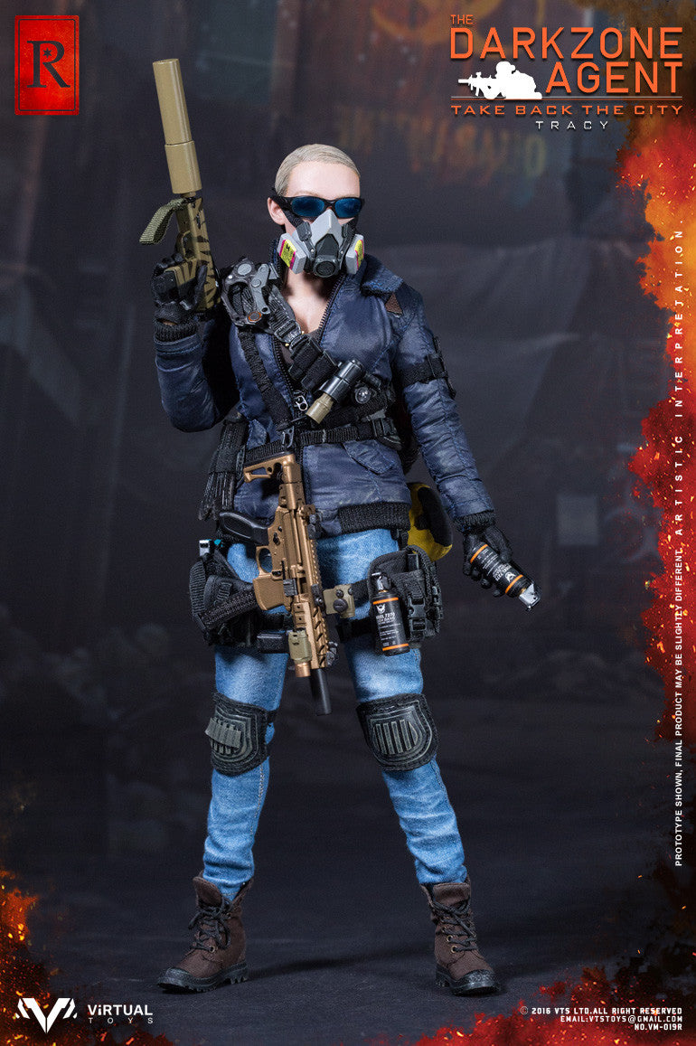 Load image into Gallery viewer, VTS Toys - The Darkzone Agent TRACY R Version