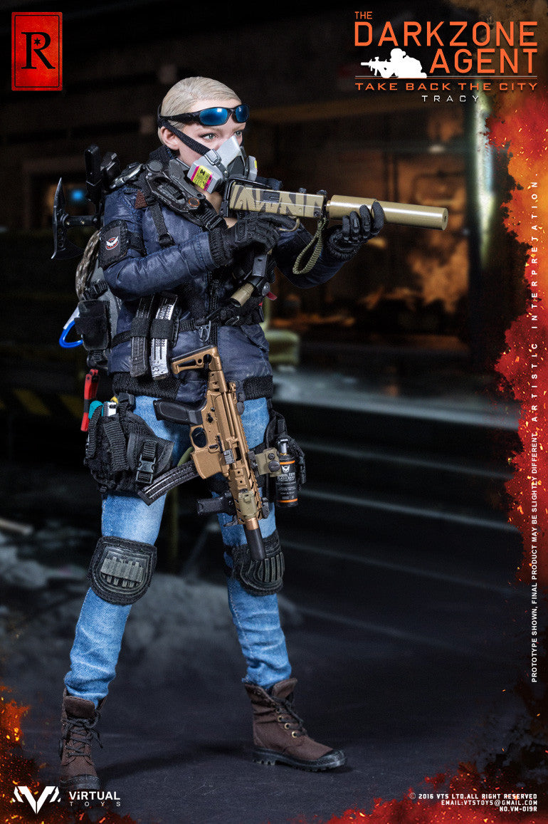 Load image into Gallery viewer, VTS Toys - The Darkzone Agent TRACY R Version