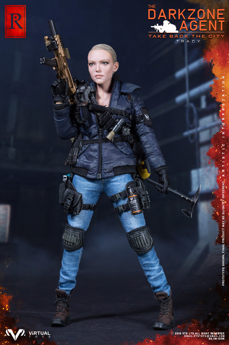 Load image into Gallery viewer, VTS Toys - The Darkzone Agent TRACY R Version