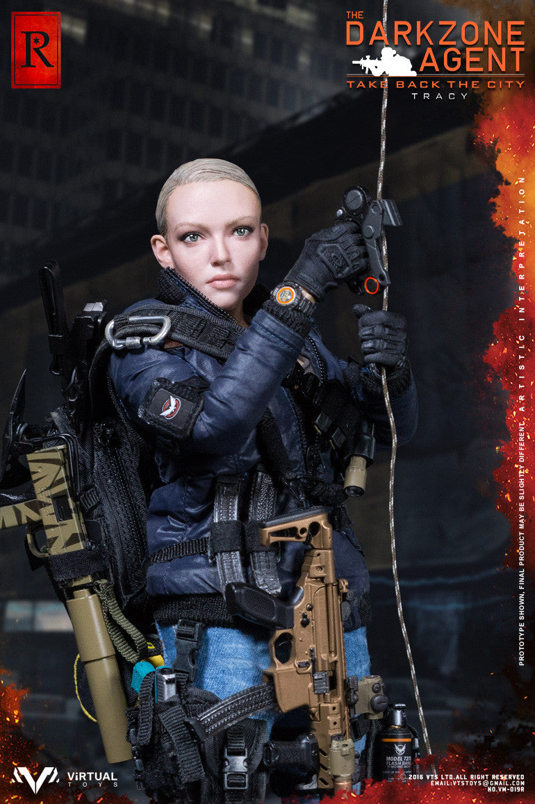 Load image into Gallery viewer, VTS Toys - The Darkzone Agent TRACY R Version