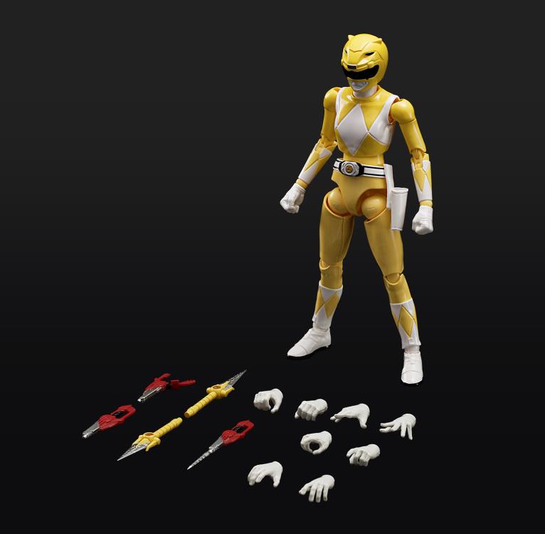 Load image into Gallery viewer, Flame Toys - Furai Model - Mighty Morhpin Power Rangers: Yellow Ranger