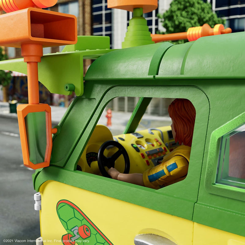 Load image into Gallery viewer, Super 7 - Teenage Mutant Ninja Turtles Ultimates: Party Wagon Vehicle