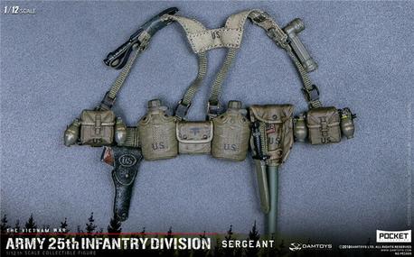 DAM Toys - 1/12 Pocket Elite Series: 25th Infantry Division Private Sergeant