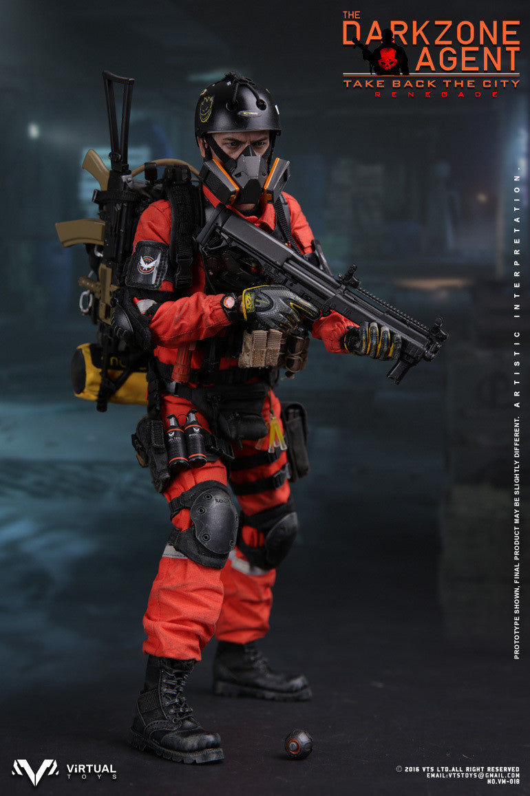 Load image into Gallery viewer, VTS Toys - The Darkzone Agent Renegade