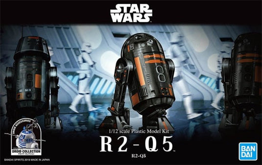 Bandai - Star Wars Model - R2-Q5 Droid 1/12 Scale