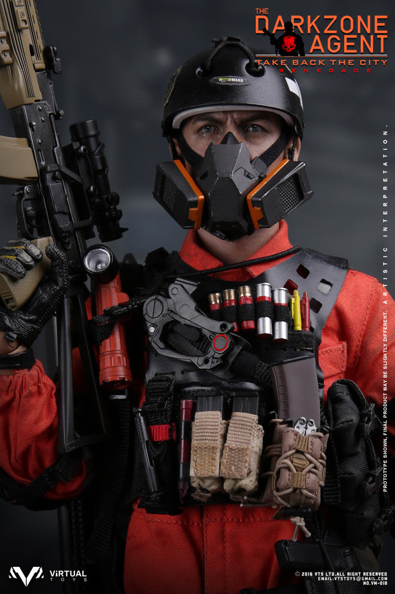 Load image into Gallery viewer, VTS Toys - The Darkzone Agent Renegade