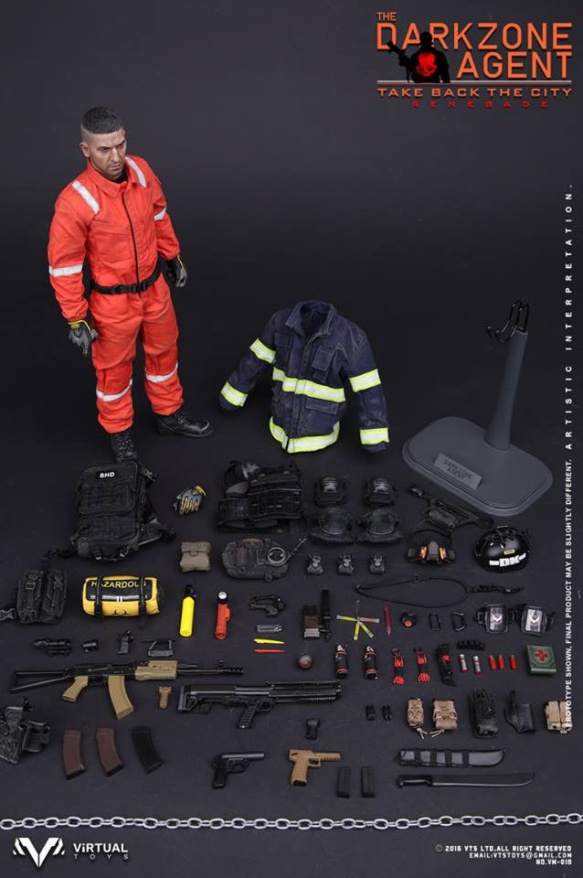 Load image into Gallery viewer, VTS Toys - The Darkzone Agent Renegade