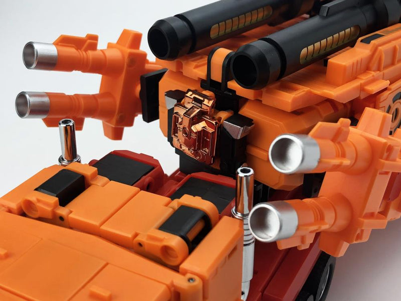 Load image into Gallery viewer, Fans Hobby - MasterBuilder - MB06D Power Baser + MB-11D God Armour (Orange Set)