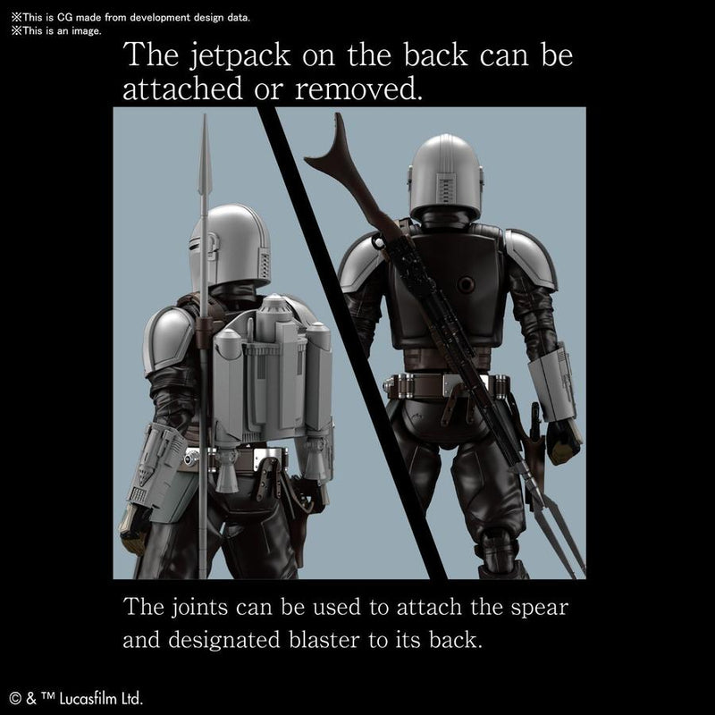 Load image into Gallery viewer, Bandai - Star Wars Model - The Mandalorian (Beskar Armor) 1/12 Scale
