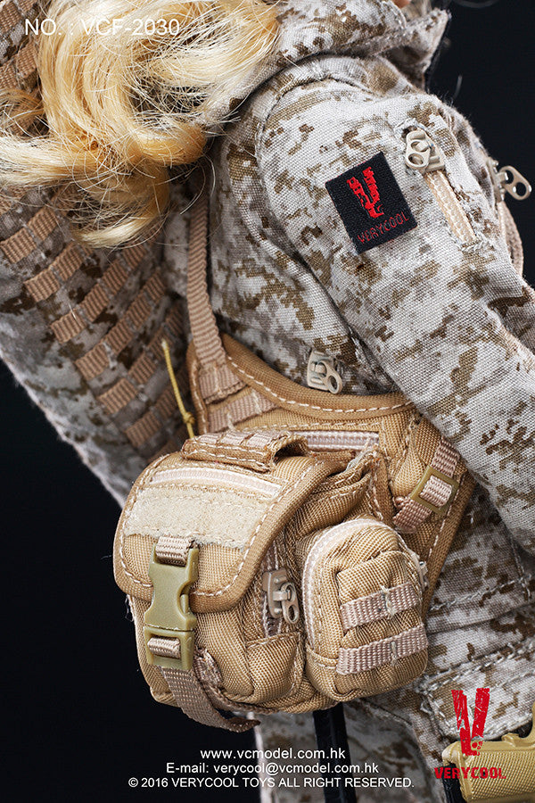 Load image into Gallery viewer, Very Cool - Digital Camouflage Woman Soldier - Max