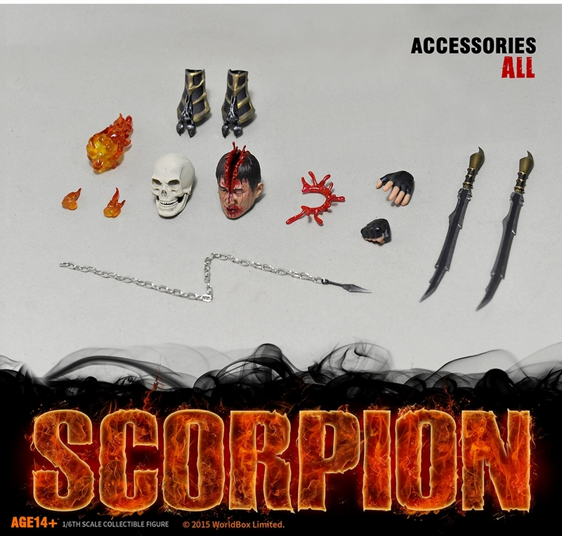 Load image into Gallery viewer, World Box - Mortal Kombat Scorpion