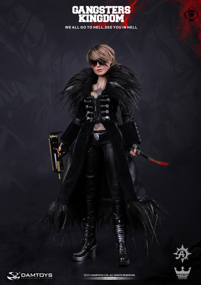 DAMTOYS 1/6 ドール ギャングズ キングダム スペード6 エイダ DAMTOYS - 1/6 Gangsters Kingdom - Spade 6 – Ages Three and Up