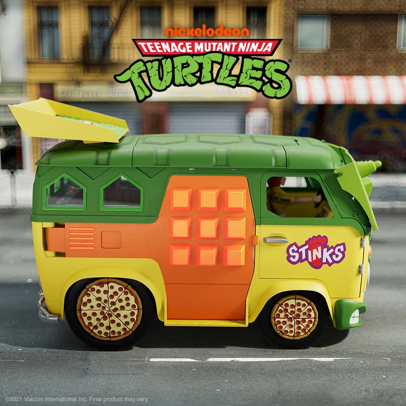 Load image into Gallery viewer, Super 7 - Teenage Mutant Ninja Turtles Ultimates: Party Wagon Vehicle